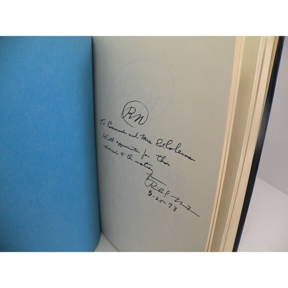 The Memoirs Of Richard Nixon First Printing 1978 Signed Hardcover With Dust Jack - Picture 12 of 16